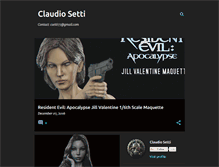 Tablet Screenshot of claudiosetti.blogspot.com