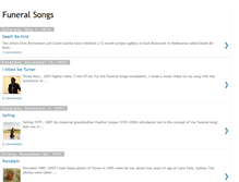 Tablet Screenshot of funeralsongs.blogspot.com