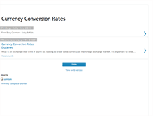 Tablet Screenshot of currency-conversion.blogspot.com