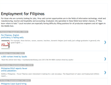 Tablet Screenshot of employmentlinks.blogspot.com
