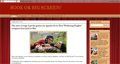 Desktop Screenshot of bookorbigscreen.blogspot.com