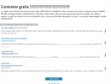 Tablet Screenshot of contratosgratis.blogspot.com