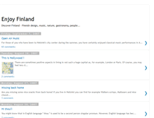 Tablet Screenshot of enjoyfinland.blogspot.com