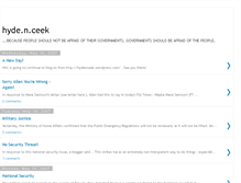 Tablet Screenshot of hydenceek.blogspot.com