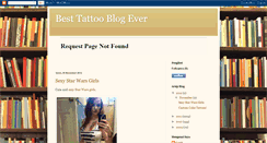 Desktop Screenshot of besttattooblogever.blogspot.com