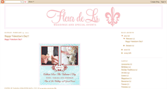 Desktop Screenshot of fleurdelisweddings.blogspot.com