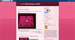 Desktop Screenshot of livalittleboutiquegifts.blogspot.com