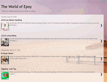 Tablet Screenshot of evipanjaitan.blogspot.com