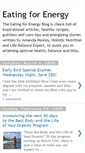 Mobile Screenshot of eatingforenergy.blogspot.com