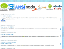 Tablet Screenshot of cursodesistemasdeinformacao-facear.blogspot.com