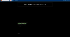 Desktop Screenshot of civilizedengineers.blogspot.com