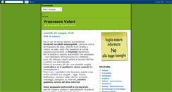 Desktop Screenshot of francescovalori.blogspot.com