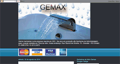 Desktop Screenshot of gemaxbanheiras.blogspot.com