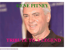 Tablet Screenshot of genepitney1.blogspot.com