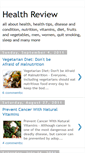 Mobile Screenshot of healthreview4u.blogspot.com