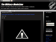 Tablet Screenshot of military-modelzine.blogspot.com