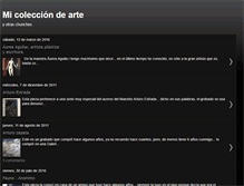 Tablet Screenshot of coleccion-mijangos.blogspot.com