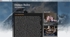 Desktop Screenshot of damonbailey.blogspot.com