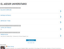 Tablet Screenshot of el-asesor-universitario.blogspot.com