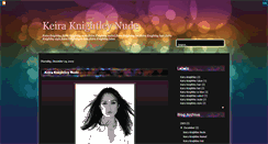 Desktop Screenshot of keira-knightley--nude.blogspot.com