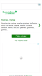 Mobile Screenshot of lightrecetas-postres.blogspot.com