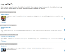Tablet Screenshot of myluvlife2u.blogspot.com
