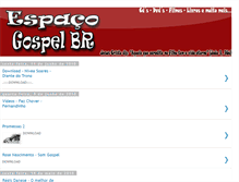 Tablet Screenshot of espacogospelbr.blogspot.com