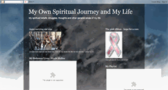 Desktop Screenshot of myownspiritualjourney.blogspot.com