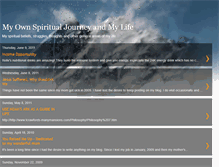 Tablet Screenshot of myownspiritualjourney.blogspot.com