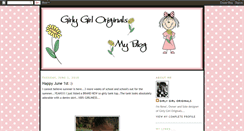 Desktop Screenshot of girlygirloriginals.blogspot.com
