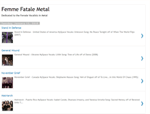 Tablet Screenshot of goddessesofmetal.blogspot.com