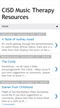 Mobile Screenshot of cisdmusictherapy.blogspot.com