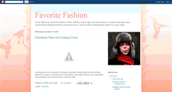 Desktop Screenshot of favoritefashion.blogspot.com