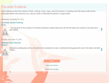 Tablet Screenshot of favoritefashion.blogspot.com