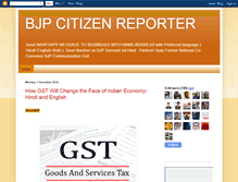 Tablet Screenshot of bjpcitizenreporter.blogspot.com