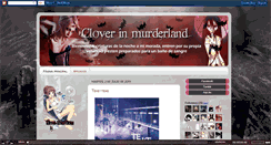 Desktop Screenshot of clover-wonderland.blogspot.com