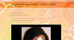 Desktop Screenshot of maquillajeinfantilcaritaspintadas.blogspot.com