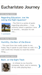 Mobile Screenshot of eucharisteojourney.blogspot.com