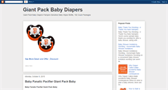 Desktop Screenshot of giantpackbabydiapers.blogspot.com