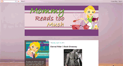 Desktop Screenshot of mommyreadstoomuch.blogspot.com