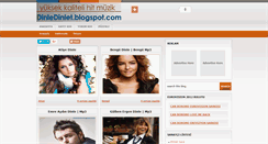 Desktop Screenshot of dinledinlet.blogspot.com