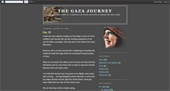 Desktop Screenshot of gaza-journey.blogspot.com