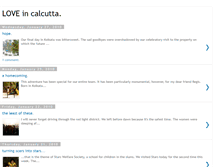 Tablet Screenshot of loveincalcutta.blogspot.com