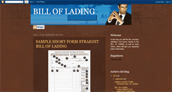 Desktop Screenshot of bill-of-lading.blogspot.com