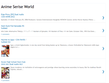 Tablet Screenshot of animeseriseworld.blogspot.com