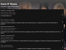 Tablet Screenshot of guns-n-roses-fallen-angel.blogspot.com