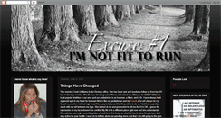 Desktop Screenshot of imnotfittorun.blogspot.com
