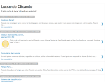 Tablet Screenshot of lucrando-clicando.blogspot.com