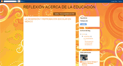 Desktop Screenshot of lareprobacionescolar.blogspot.com