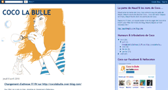 Desktop Screenshot of leblogdecocolabulle.blogspot.com